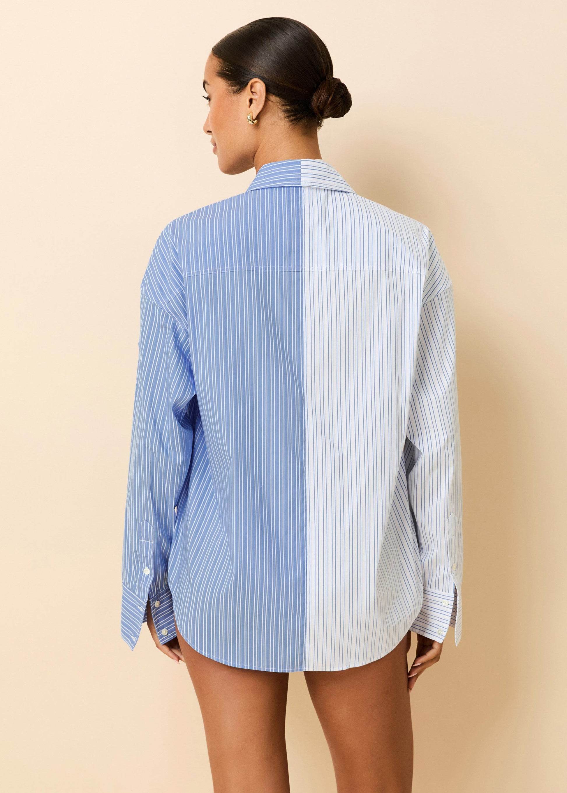 Dylan Button Down Shirt Stripe Shirting - Solid & Striped