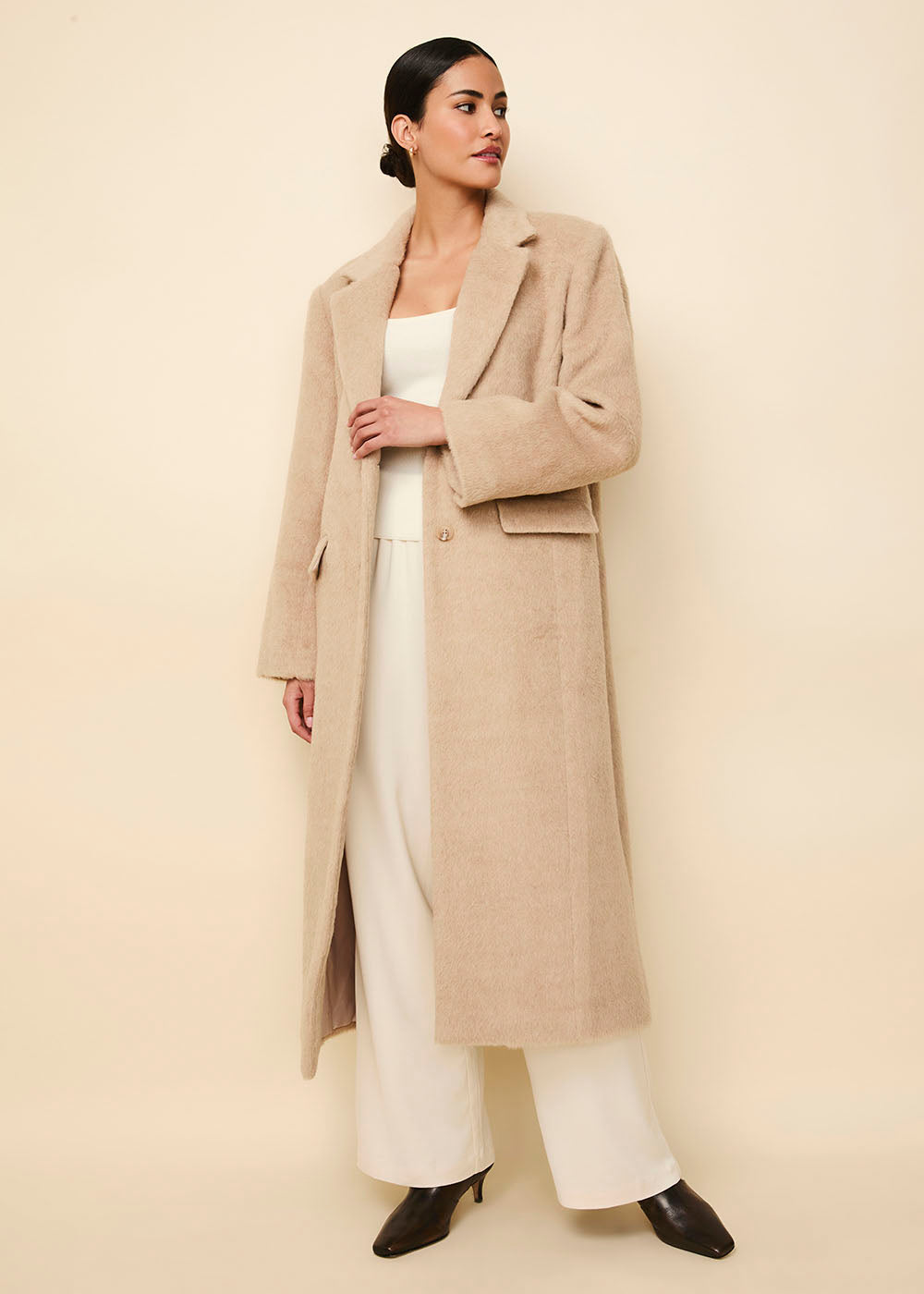 Th Warren Coat - Solid & Striped