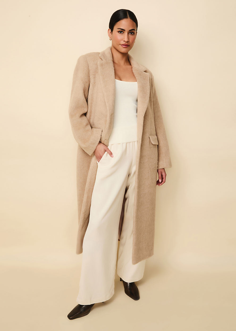 Th Warren Coat - Solid & Striped