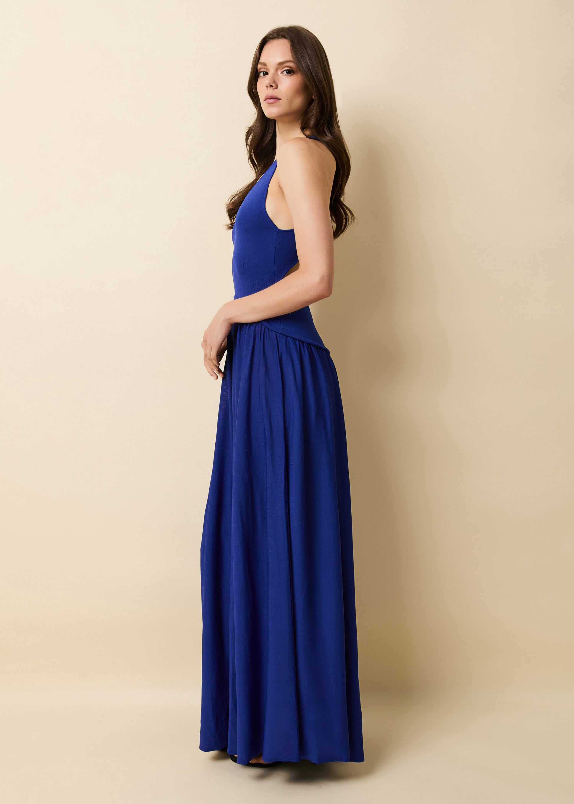 Maggie Dress Twilight - Solid & Striped