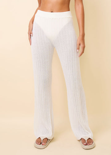 The Faye Pant - Solid & Striped