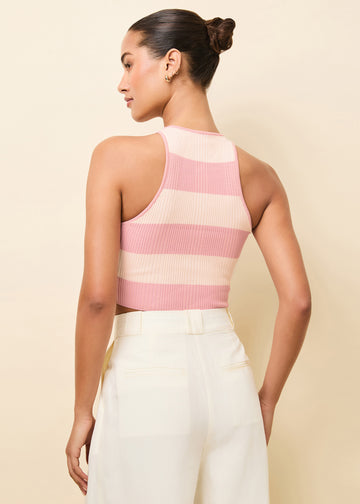 Carson Tank Gelato Stripe Tutu Pink / Blush - Solid & Striped