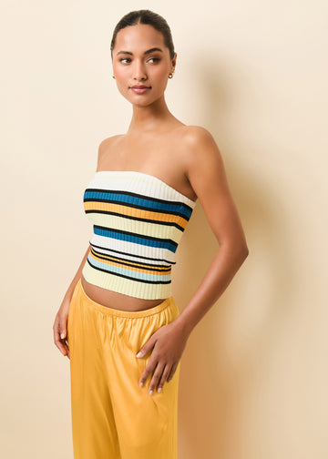 Bria Top Riviera Stripe - Solid & Striped