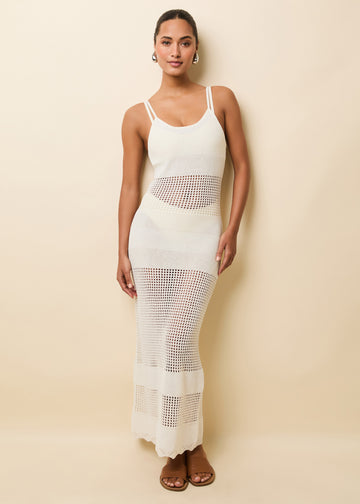 Felice Dress Brule - Solid & Striped