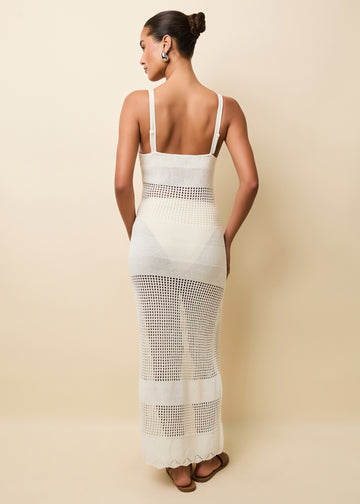 Felice Dress Brule - Solid & Striped