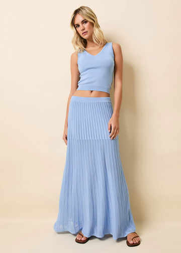 Bridget Skirt Open Water - Solid & Striped