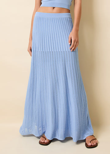 Bridget Skirt Open Water - Solid & Striped