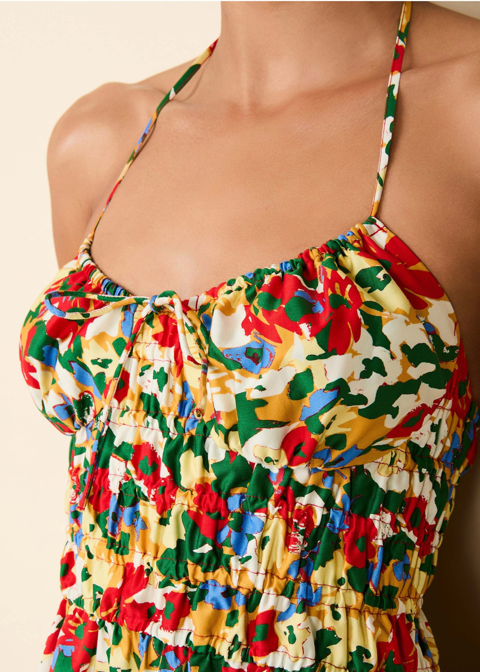 Lolita Dress Picasso Floral - Solid & Striped