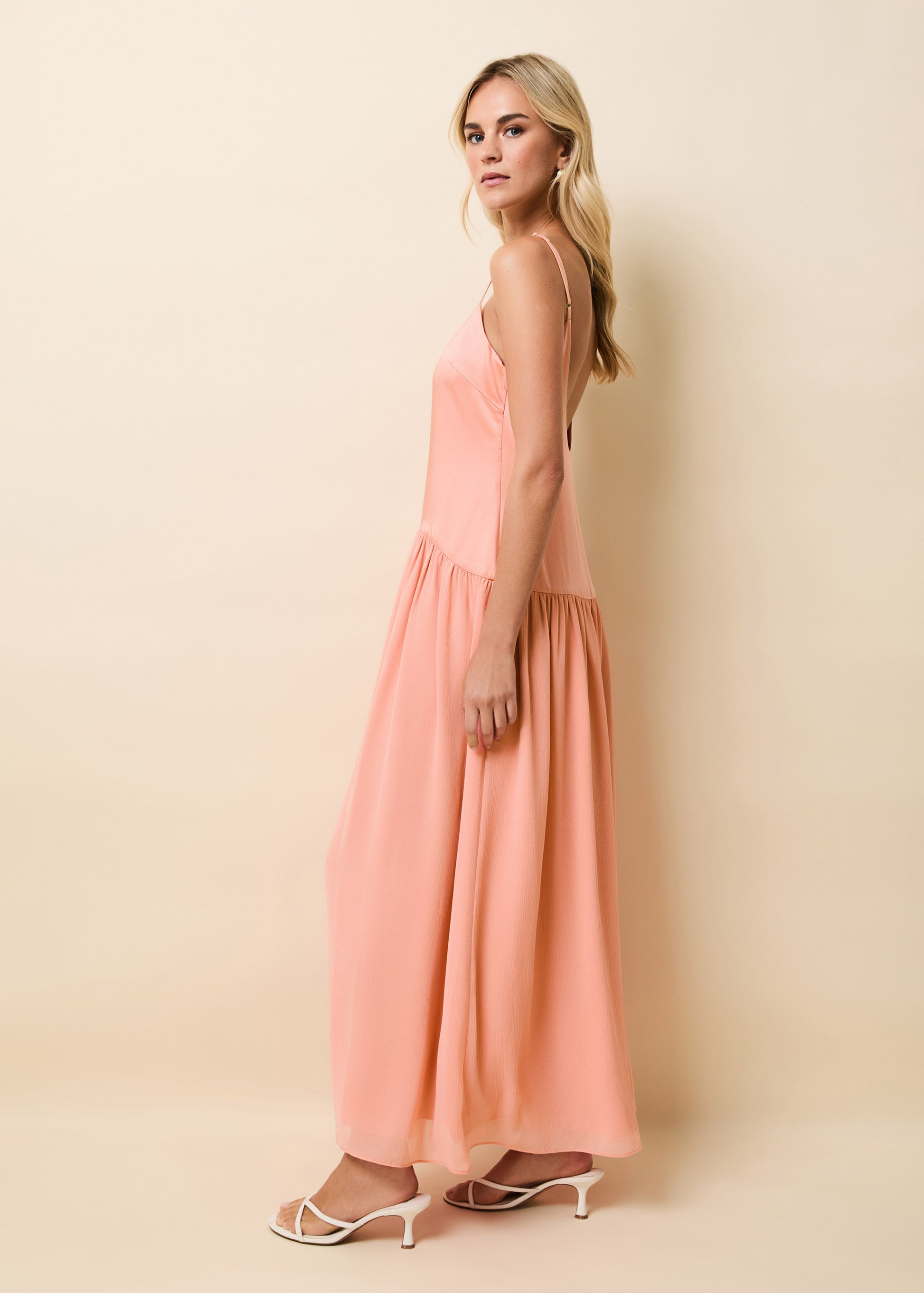 Talulla Dress Peachykeen - Solid & Striped