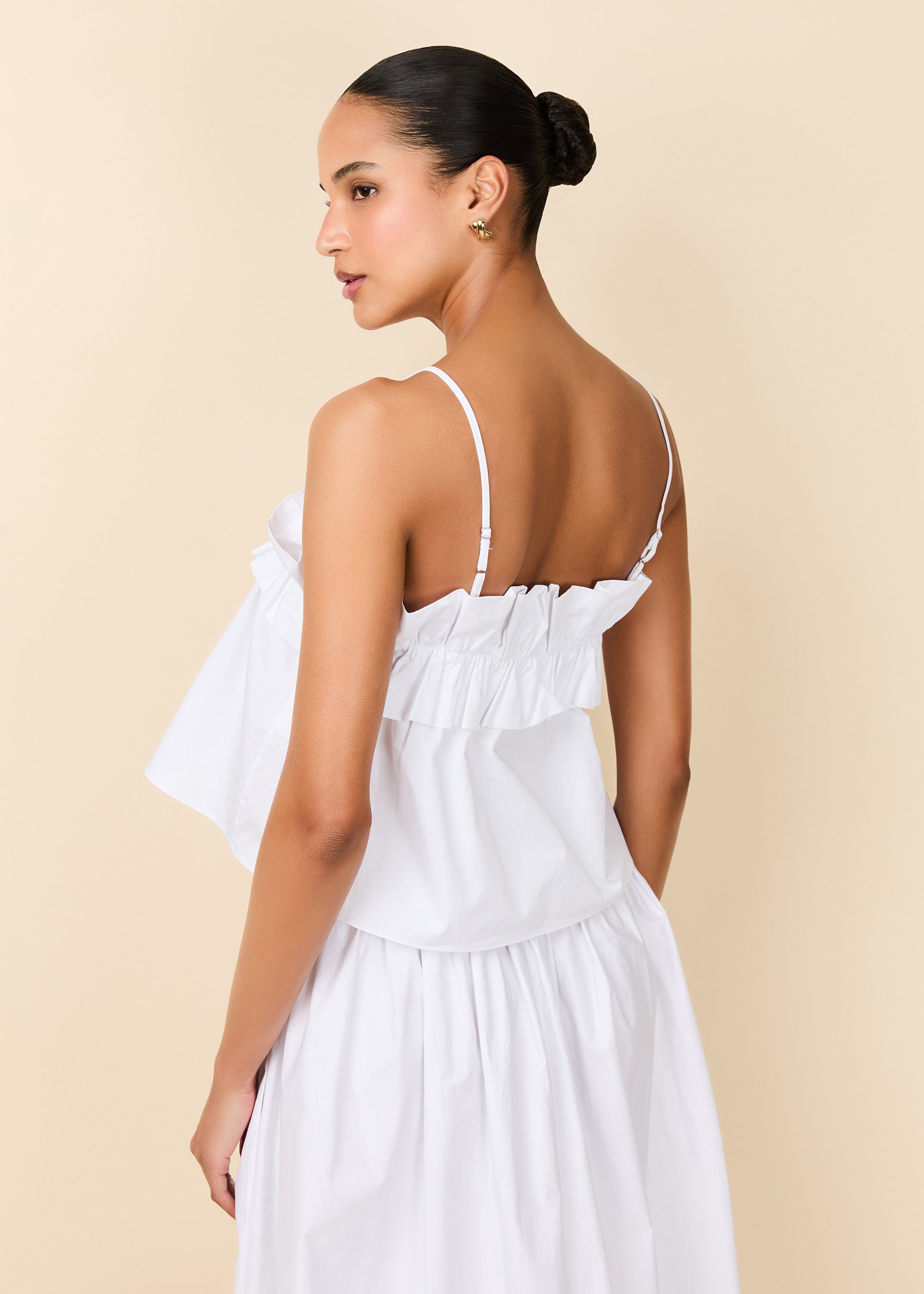 Sophie Top Optic White - Solid & Striped