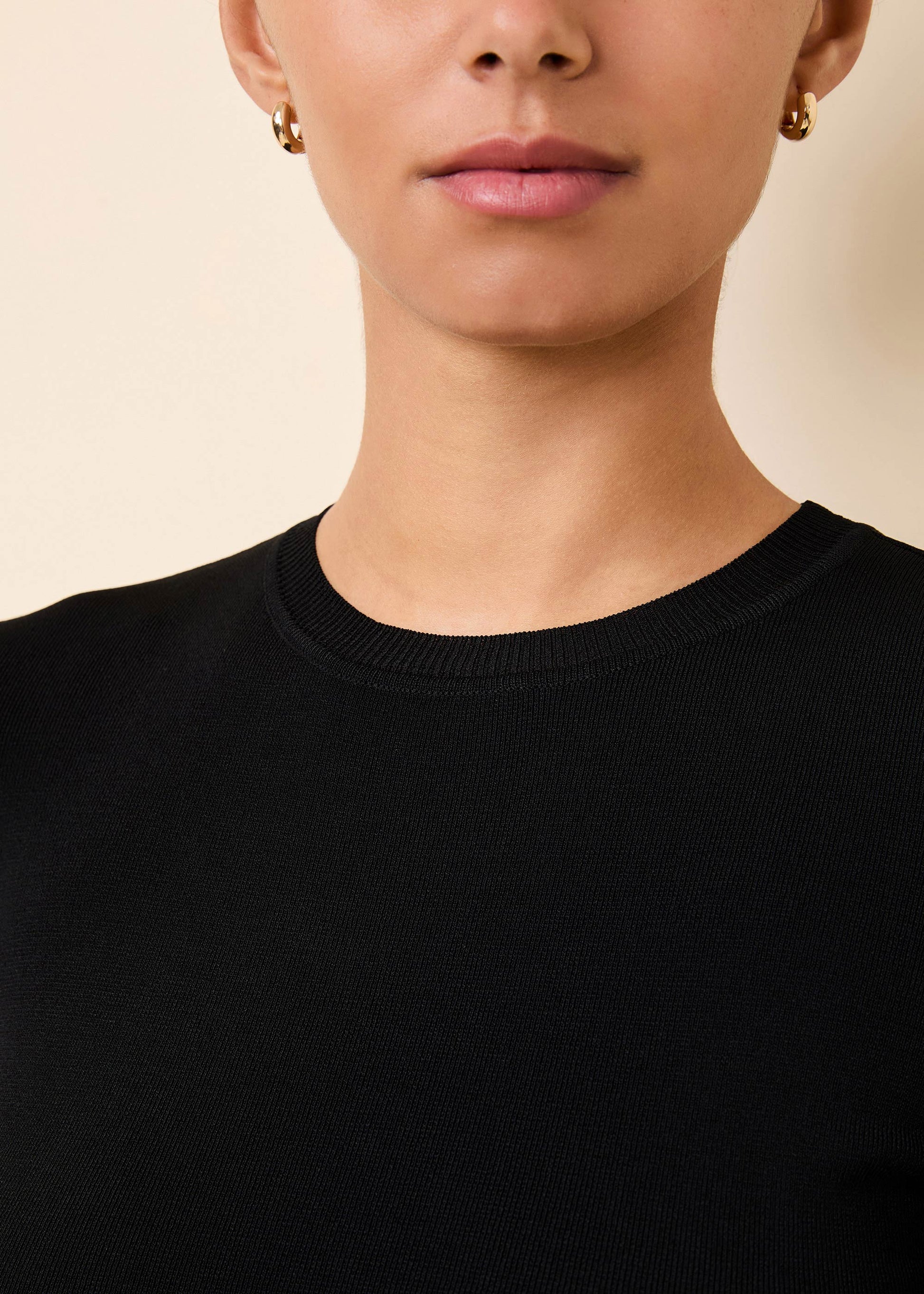 Riada T-Shirt Noir - Solid & Striped