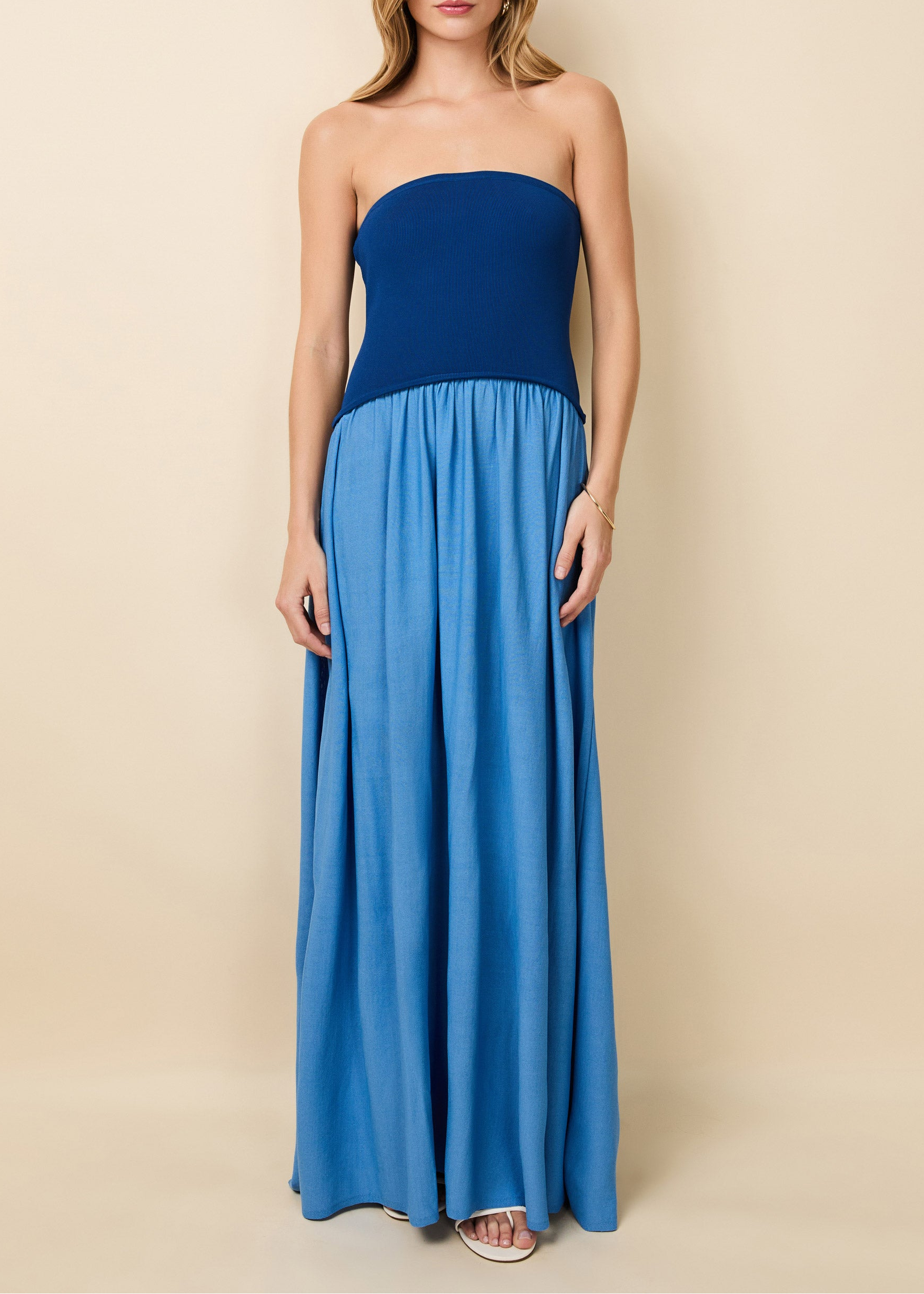 Solid & Striped Strapless Soglio Dress Maritime Navy / Marina Blue S / Maritime Navy / Marina Blue