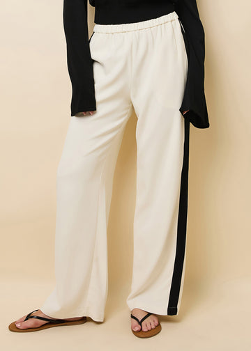 Monaco Pant Brule / Noir - Solid & Striped