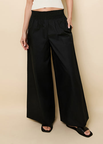 Twyla Pant Noir - Solid & Striped