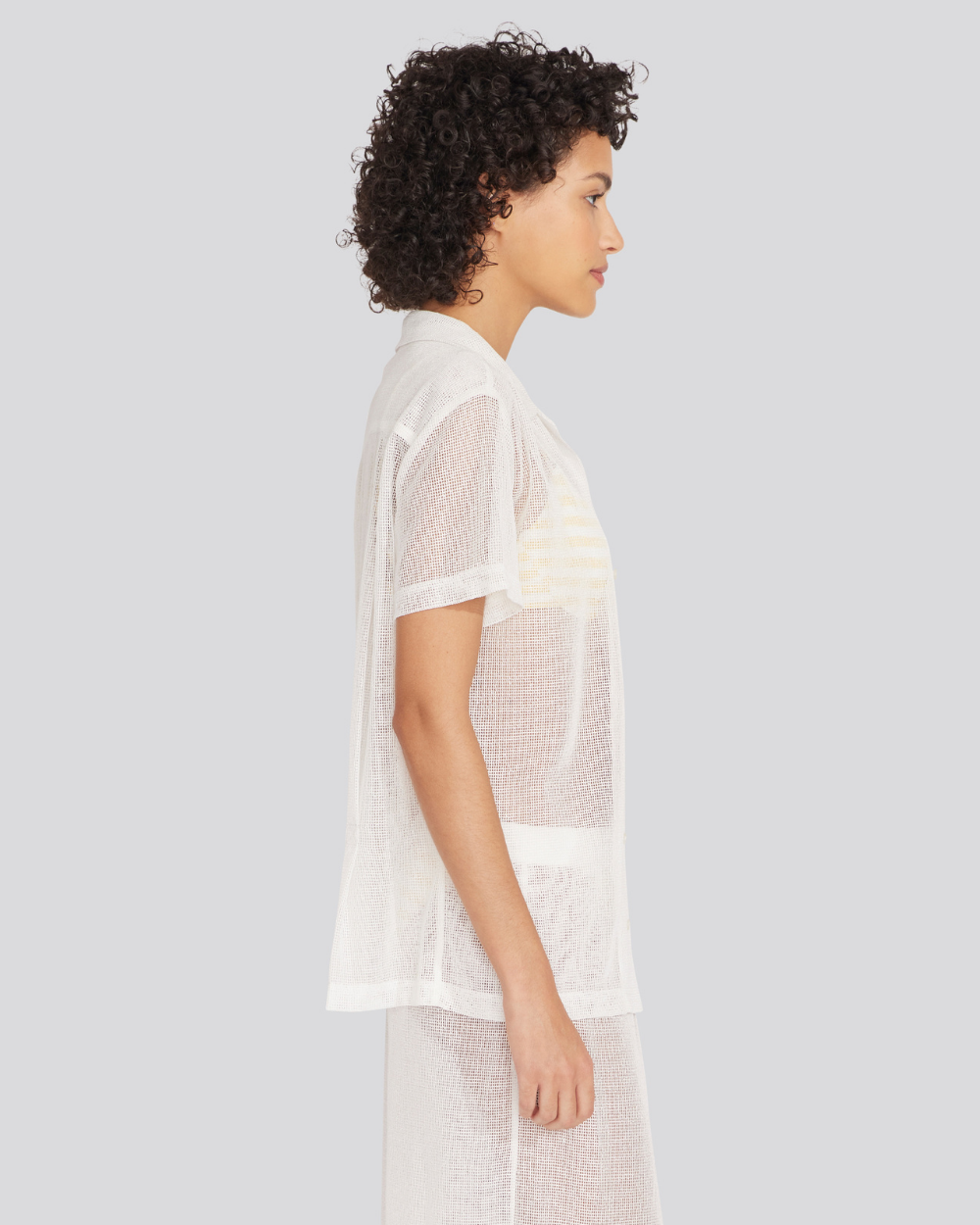 The Dahlia Top - Solid & Striped