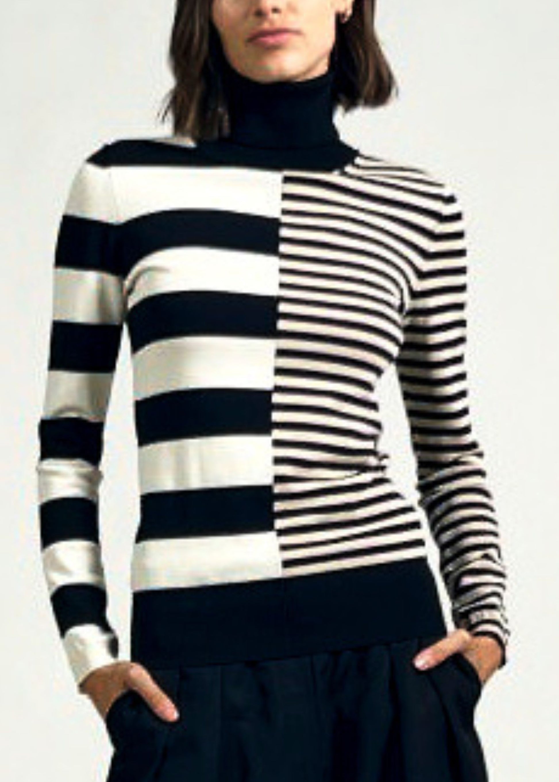 Greta Top Rugby Stripe - Solid & Striped