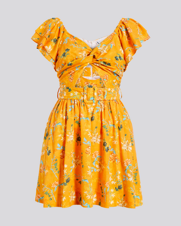 The Renata Mini Dress - Solid & Striped