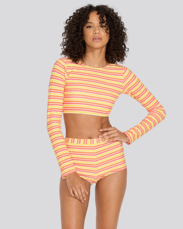 The Baby Bike Short - Solid & Striped