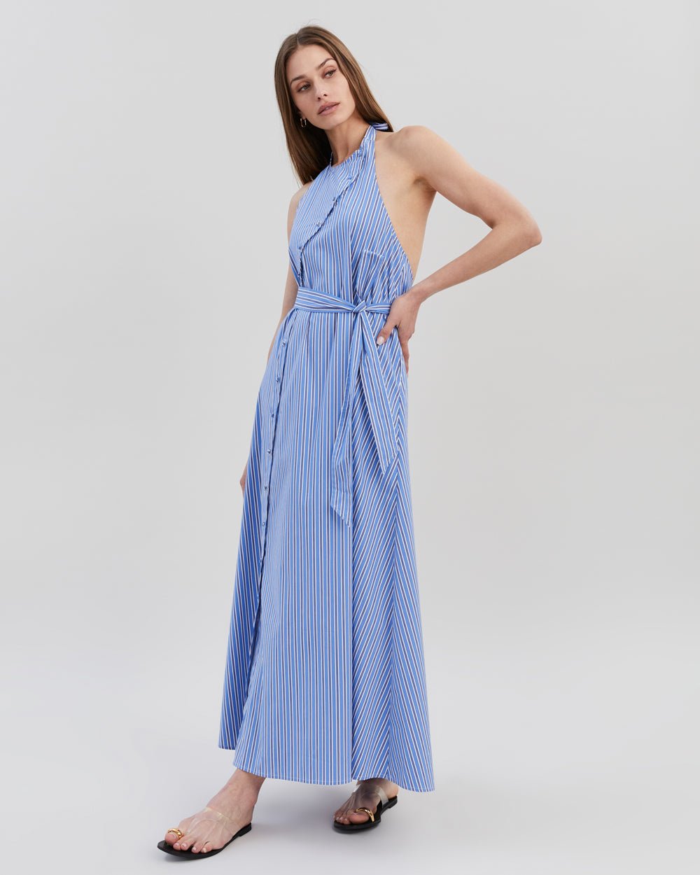 The Cara Dress - Solid & Striped