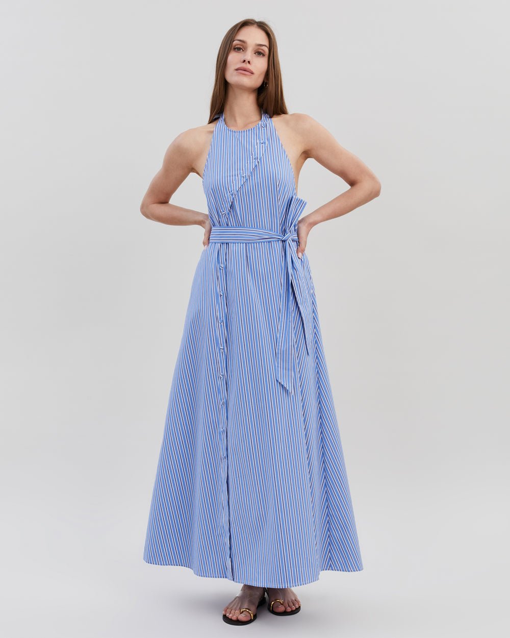 The Cara Dress - Solid & Striped