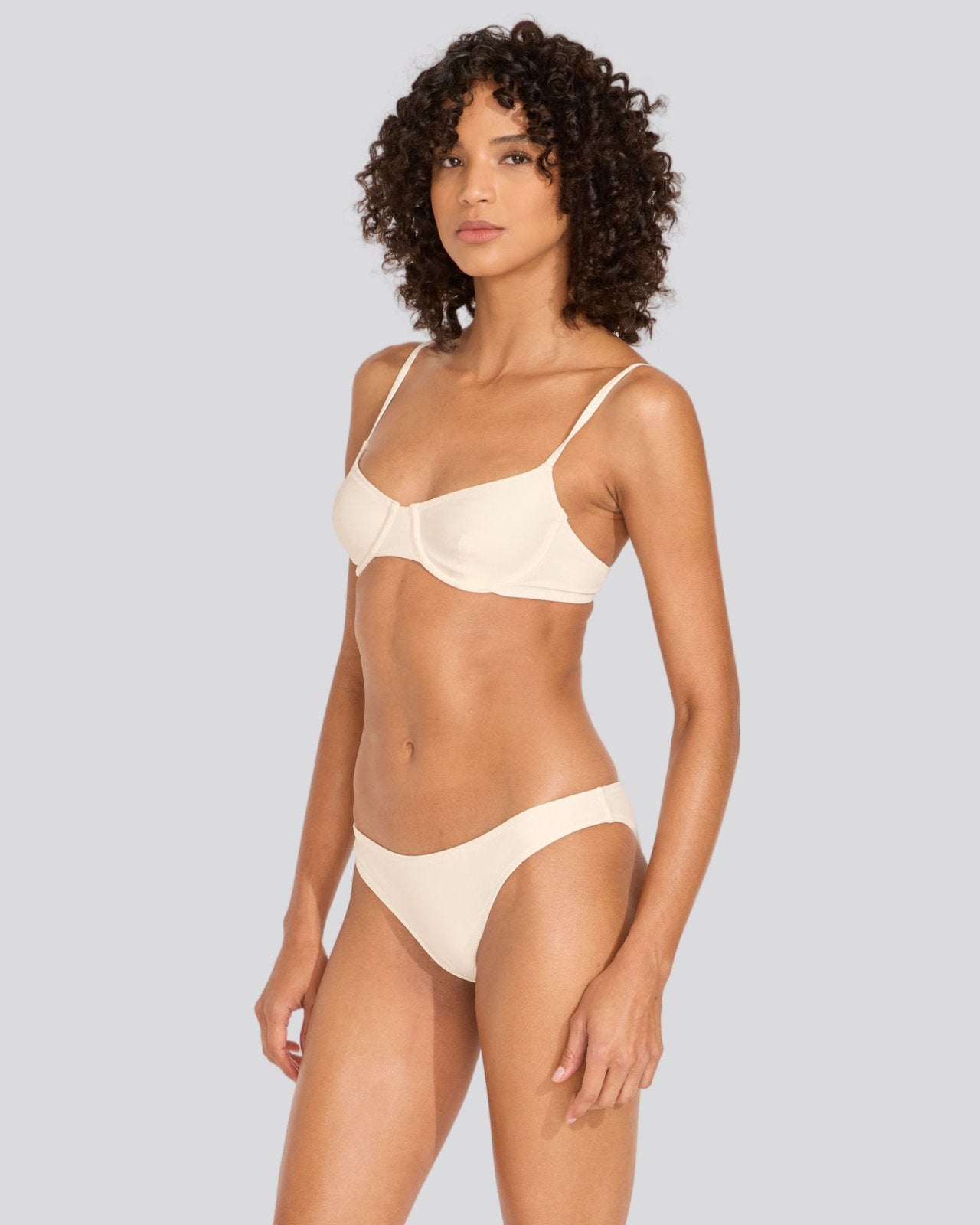The Eva Bikini Bottom - Solid & Striped