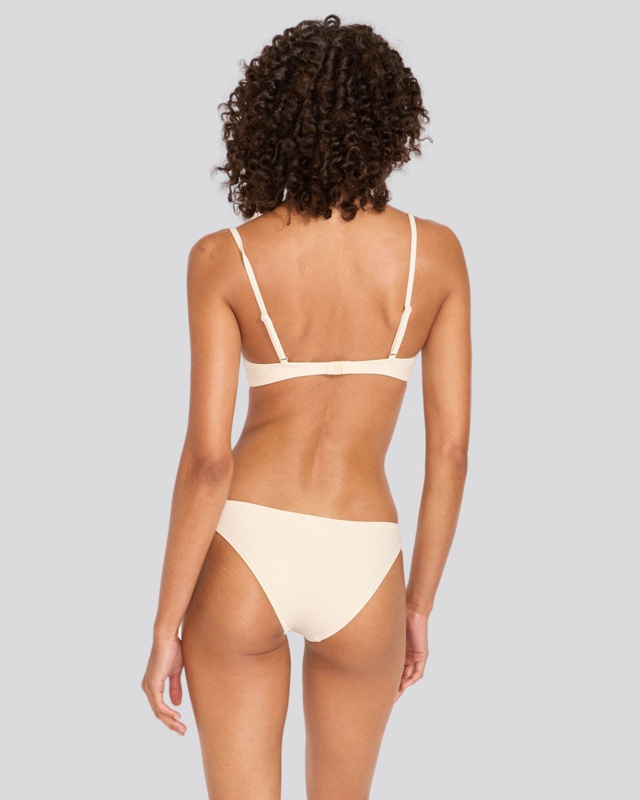 The Eva Bikini Top - Solid & Striped