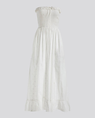 The Eyelet Nicole Dress - Solid & Striped