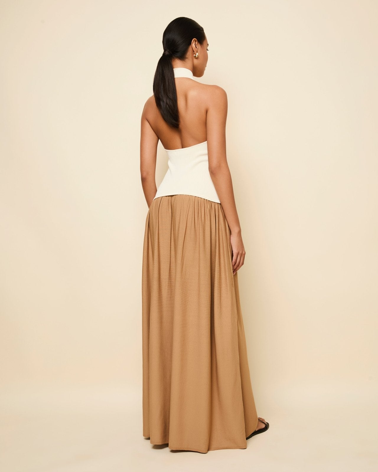The Halter Soglio Dress - Solid & Striped