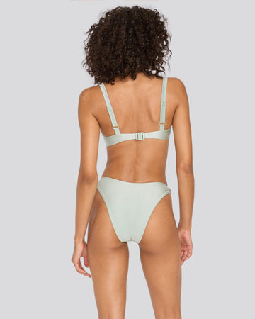 The Maia Bikini Bottom - Solid & Striped