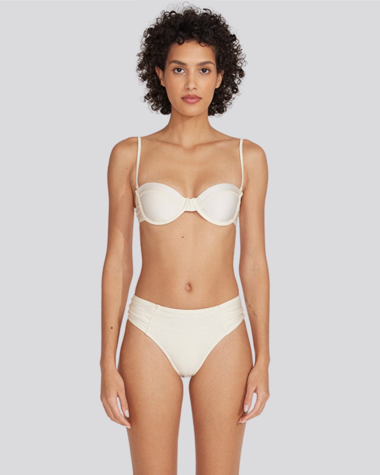 The Maisie Bikini Bottom - Solid & Striped