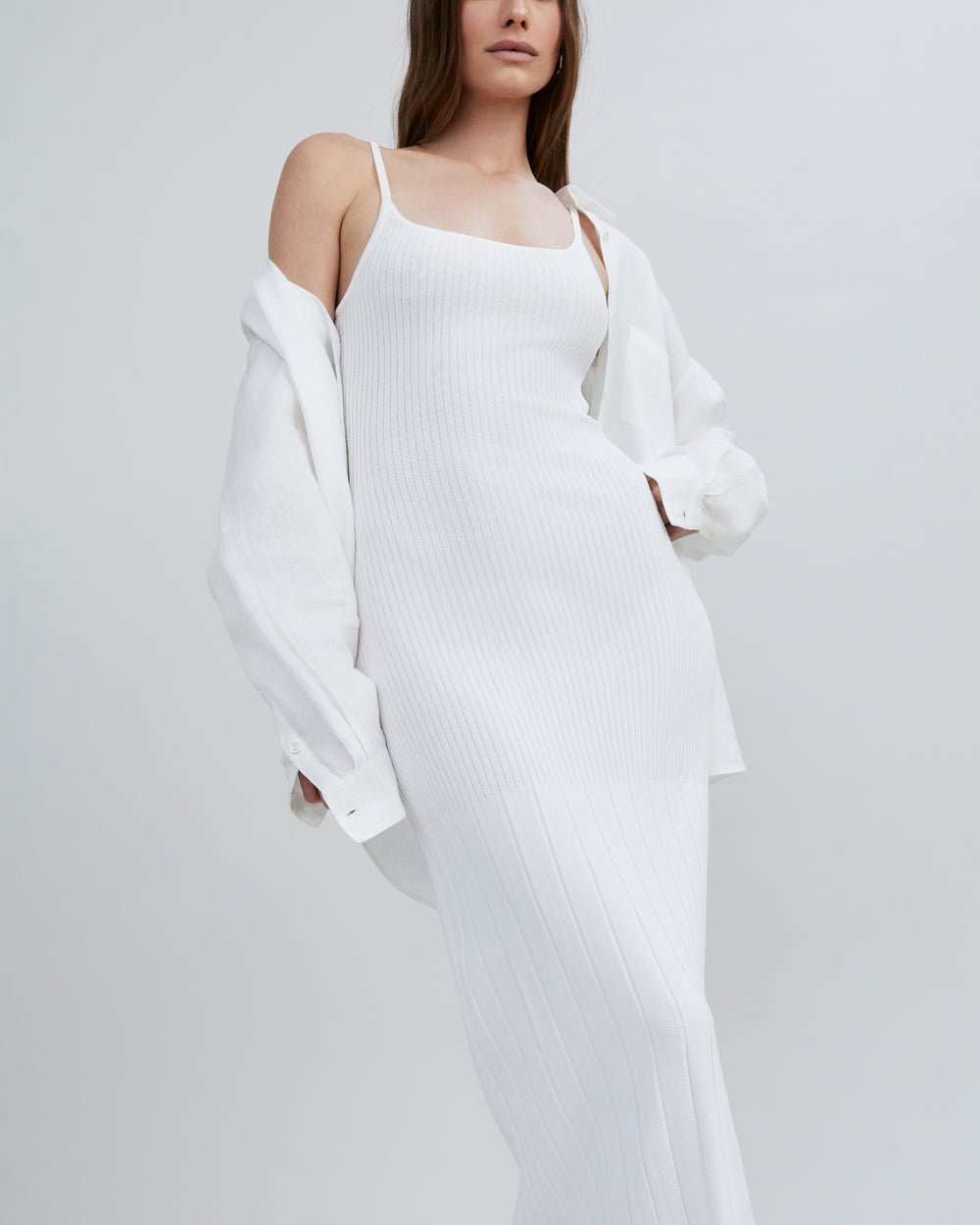 The Noel Dress - Solid & Striped
