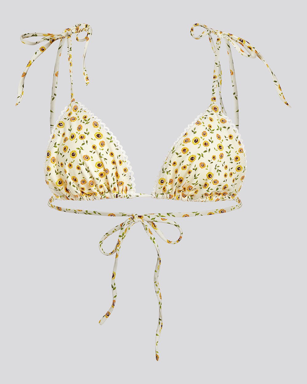 The Parker Bikini Top - Solid & Striped