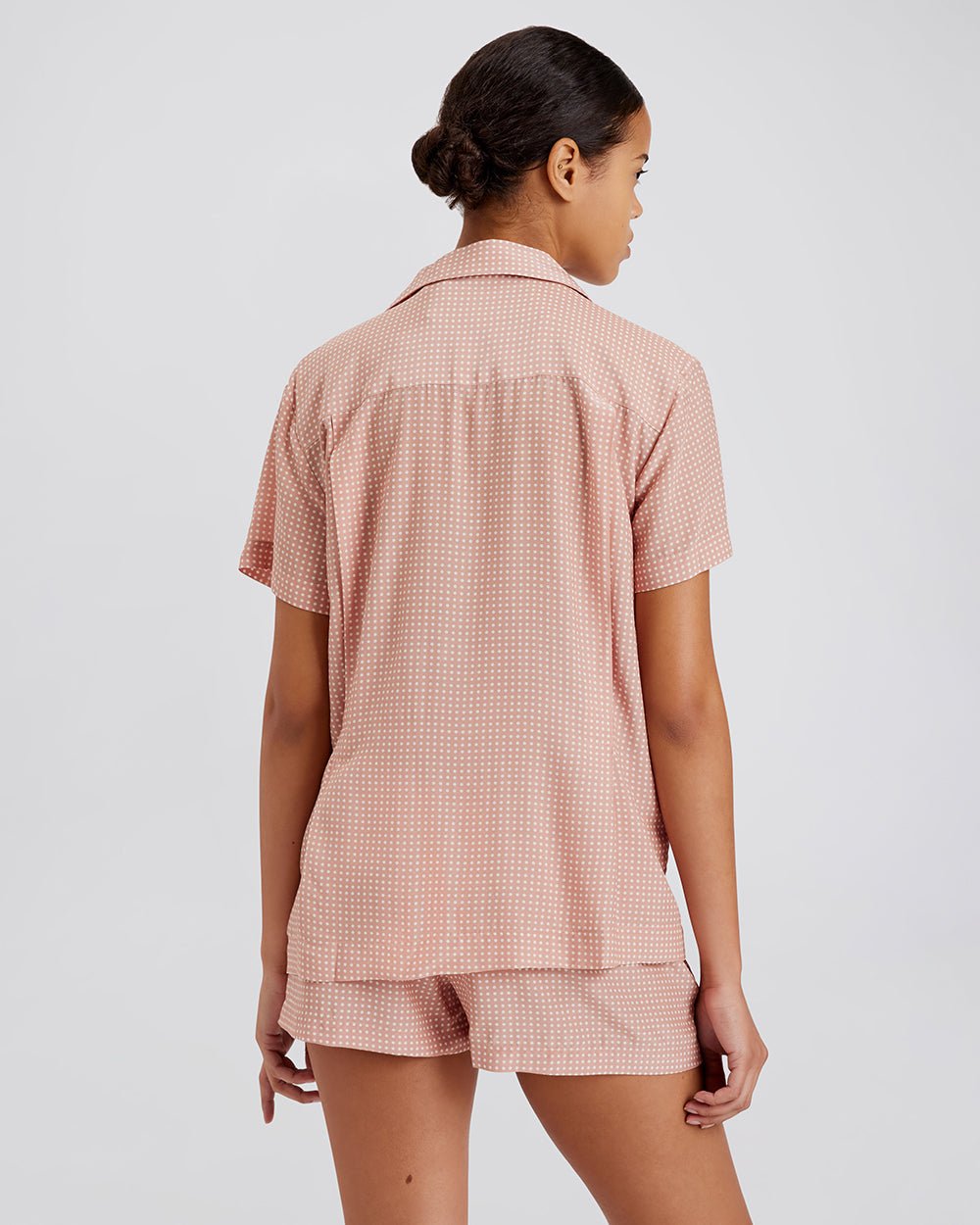 The Dahlia Top - Solid & Striped