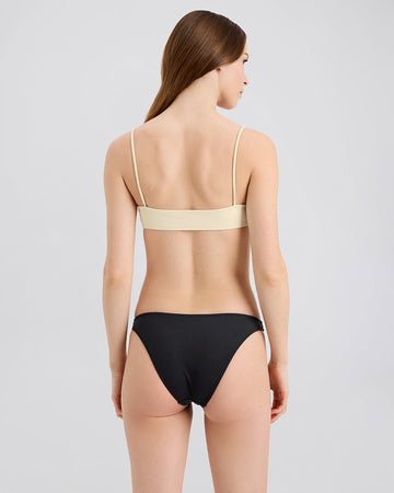 The Daniela Bikini Bottom - Solid & Striped