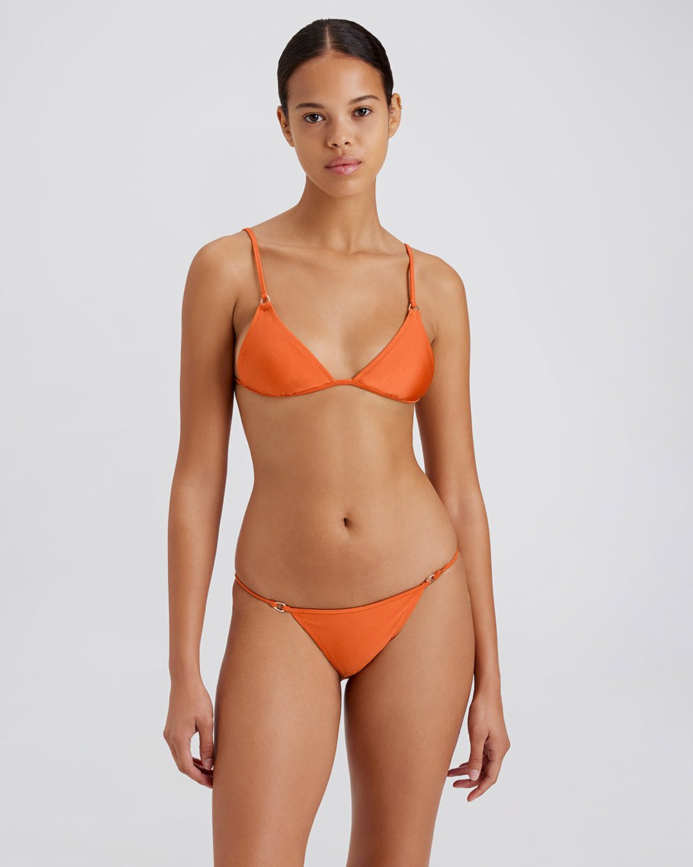 Solid - Solid Bandeau Bikini Top for Women