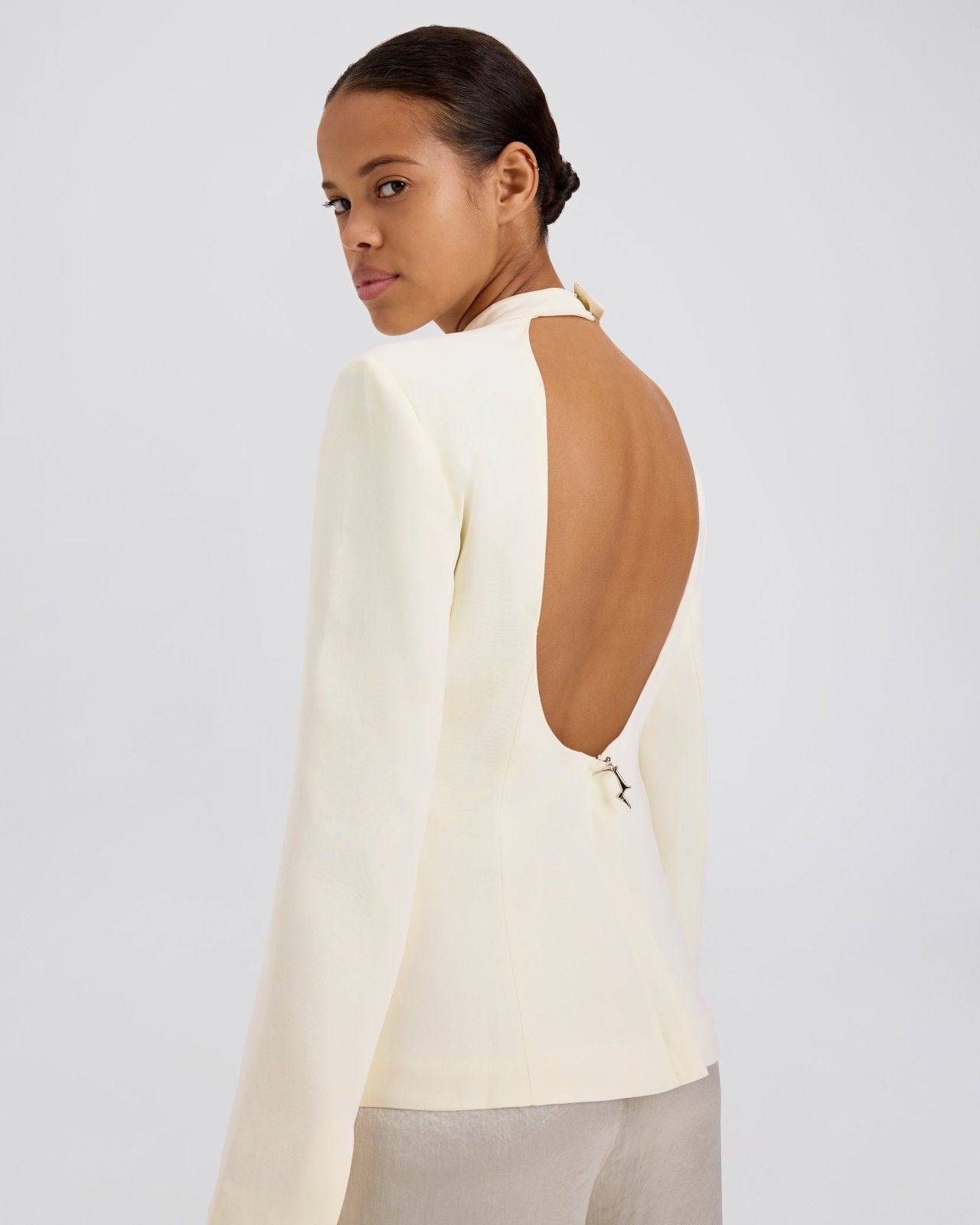 The Ronit Long Sleeve Top - Solid & Striped