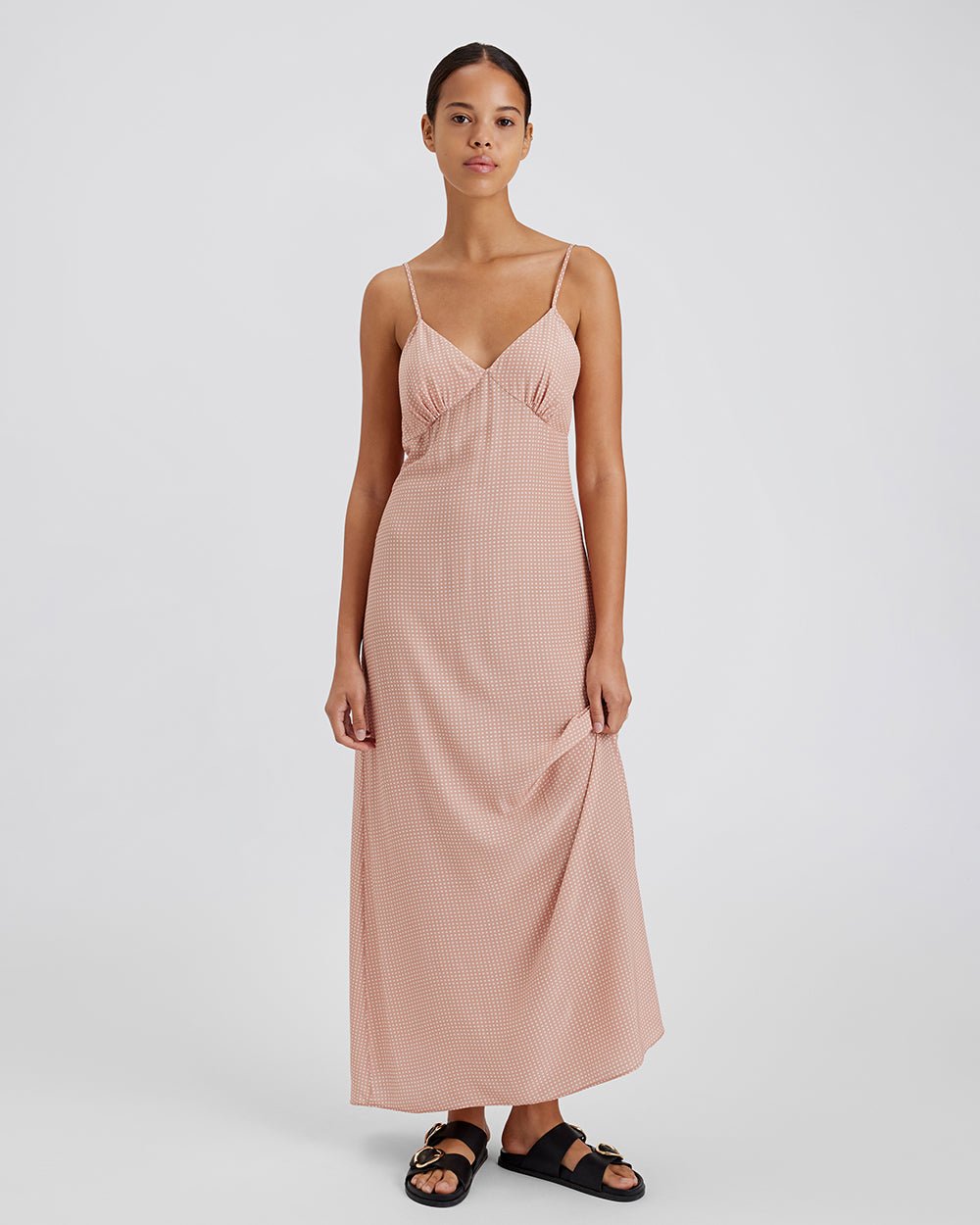 The Rosetta Dress - Solid & Striped