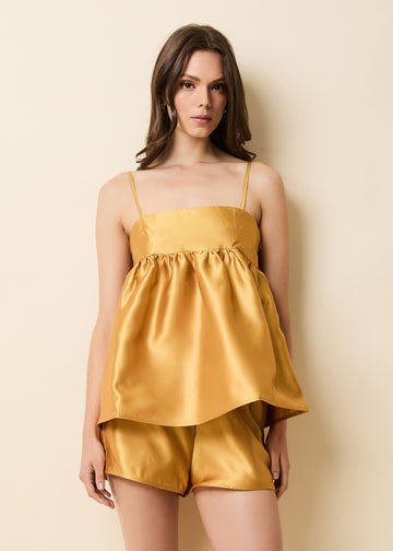 Emery Short Ochre