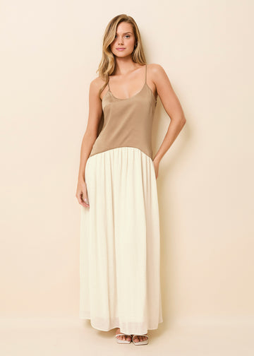 Talulla Dress Camel / Brule