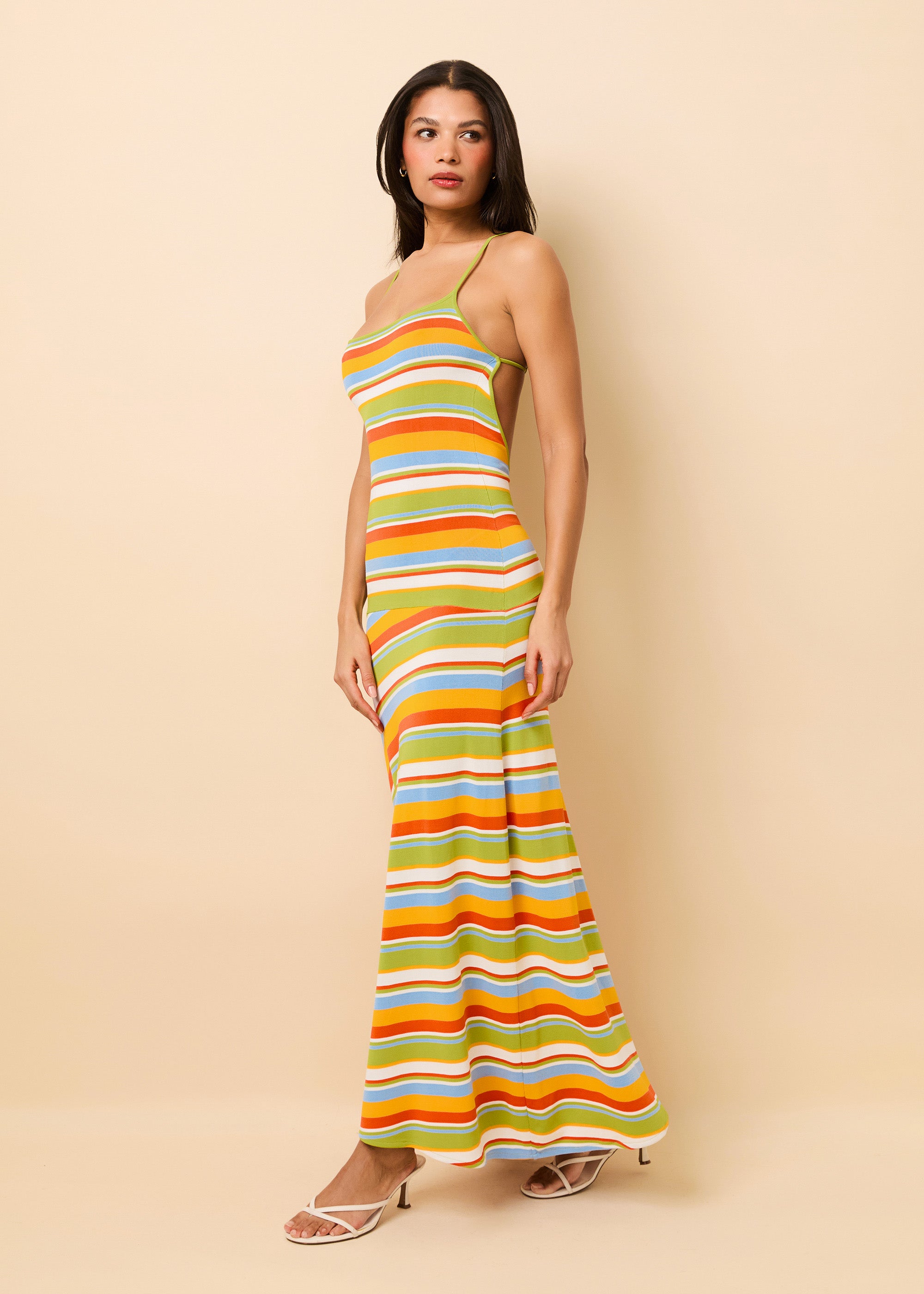 Lottie Maxi Dress St. Barths Stripe | Solid & Striped