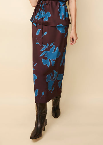 Valencia Skirt Abstract Floral