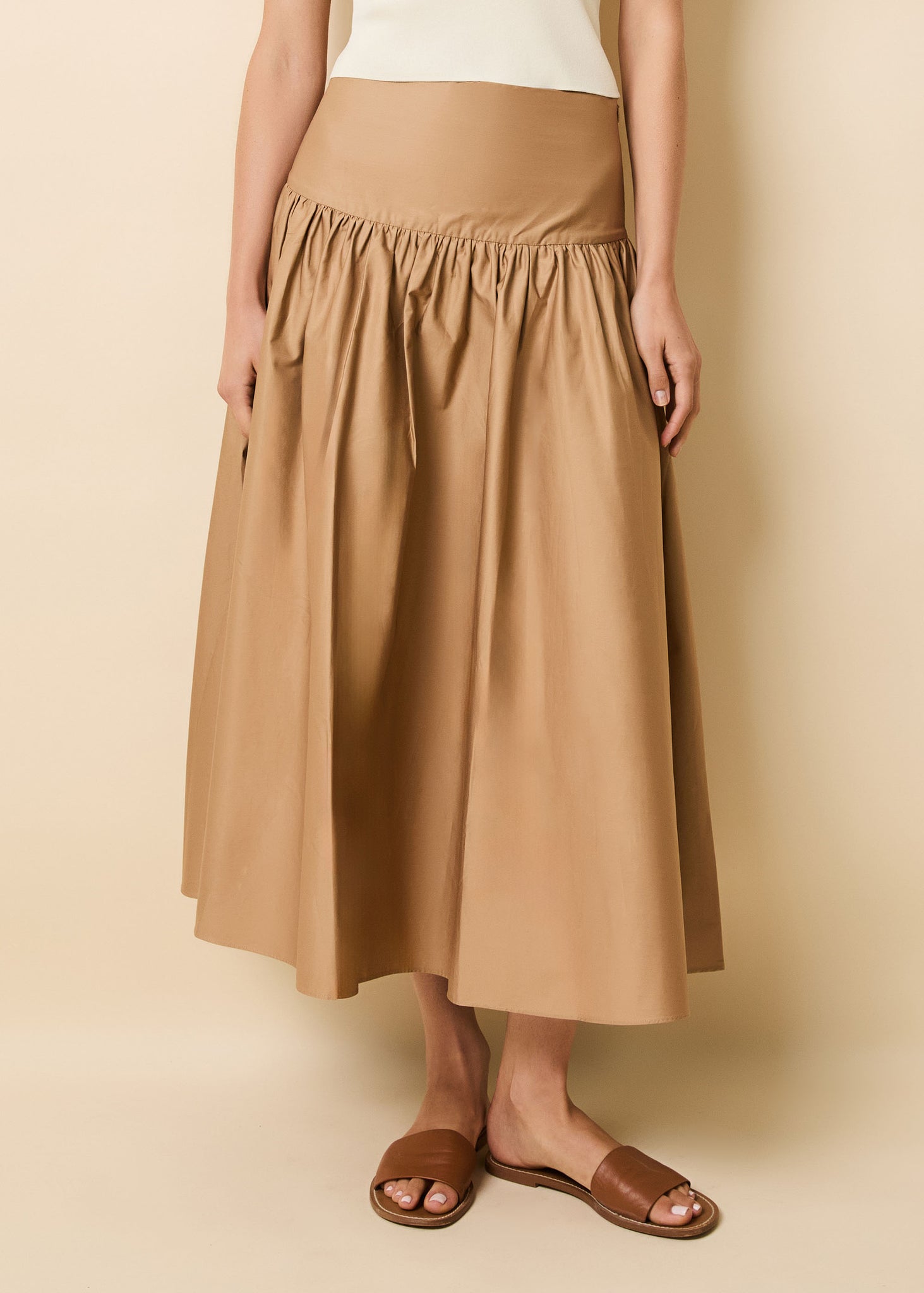 Magnolia Skirt Camel
