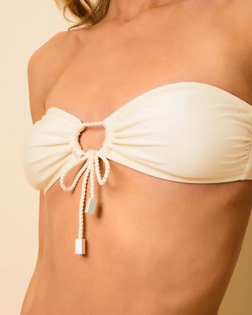 Tati Tie Bikini Top Lustre Brule