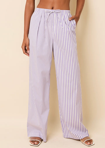 Ashling Pant Ultra Violet Stripe