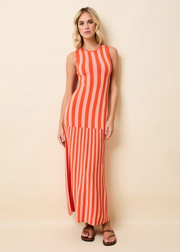 Petra Dress Peachykeen / Rust
