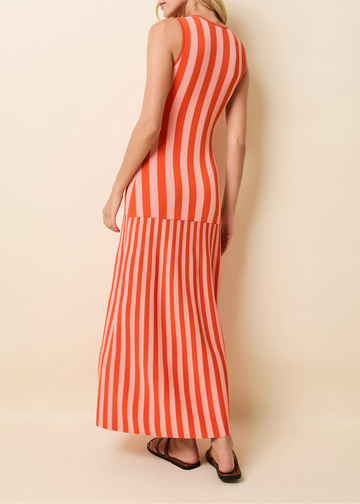 Petra Dress Peachykeen / Rust