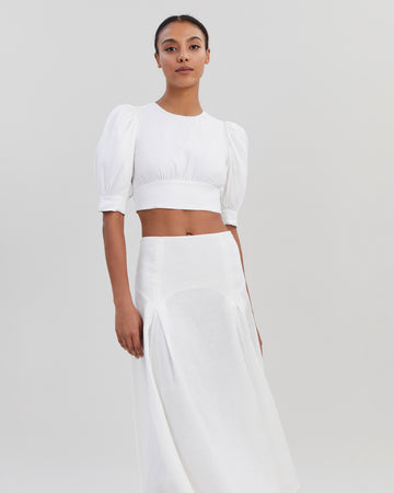 Gael Top Optic White