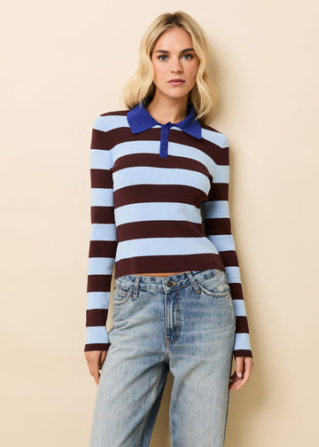 Debra Top Twilight / Raisin Brown