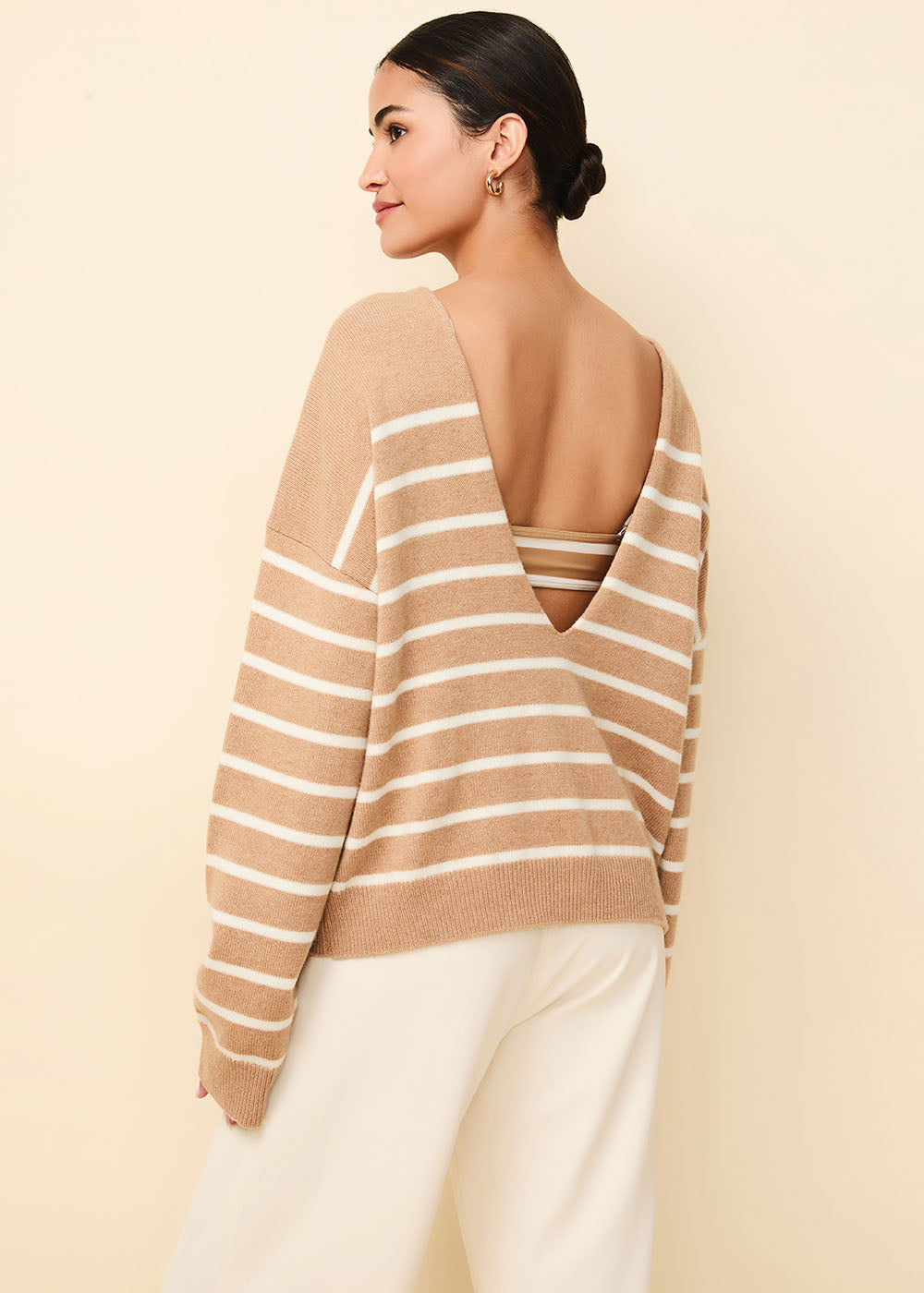 The Lowell Cashmere Sweater - Solid & Striped