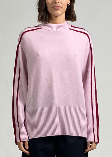 Emersyn Cashmere Sweater Carnation Pink